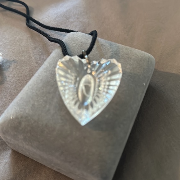 Waterford Crystal Heart Pendant - Picture 3 of 3